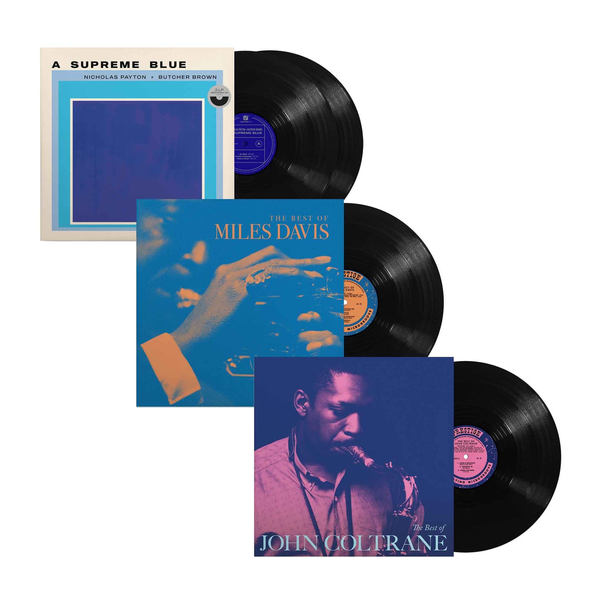 洋楽 The Fly Machine Butcher Beat Tape Vinyl Butcher Brown – A Supreme Blue Vinyl Bundle – Concord Jazz