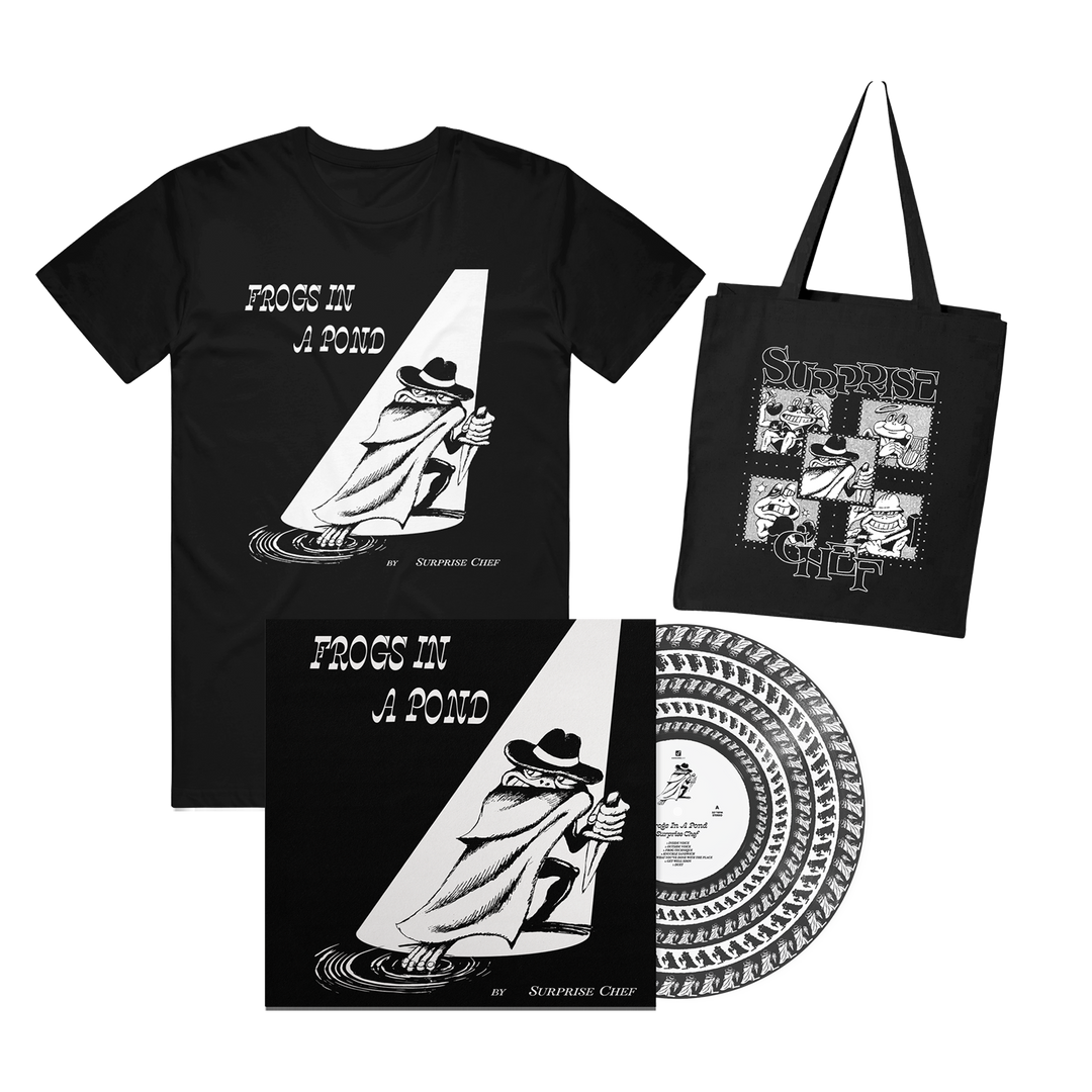 Frogs In A Pond - Zoetrope Vinyl + Tee + Tote - View 1