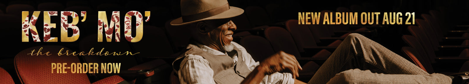 Keb' Mo' Album Banner
