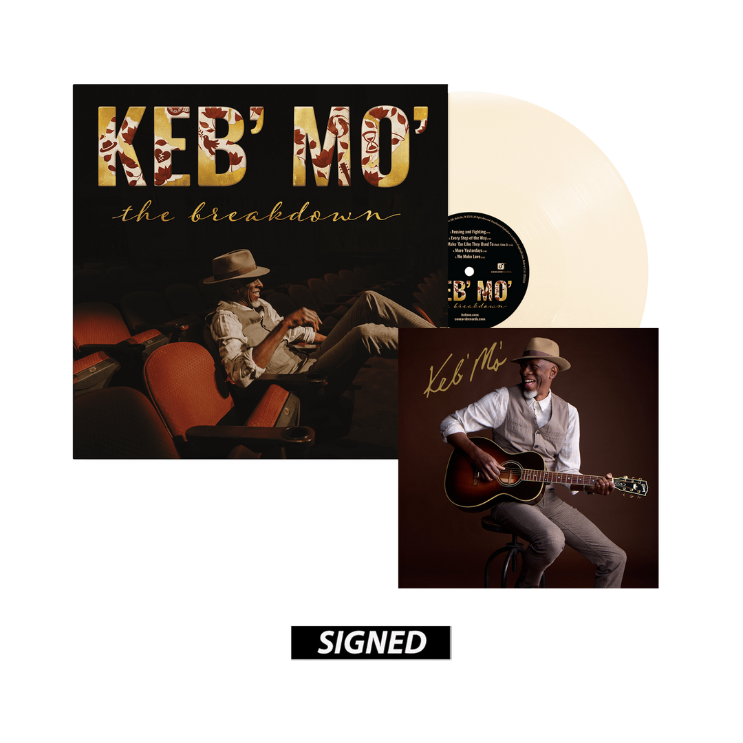 The Breakdown - Opaque Bone Vinyl + Signed 12x12 Print